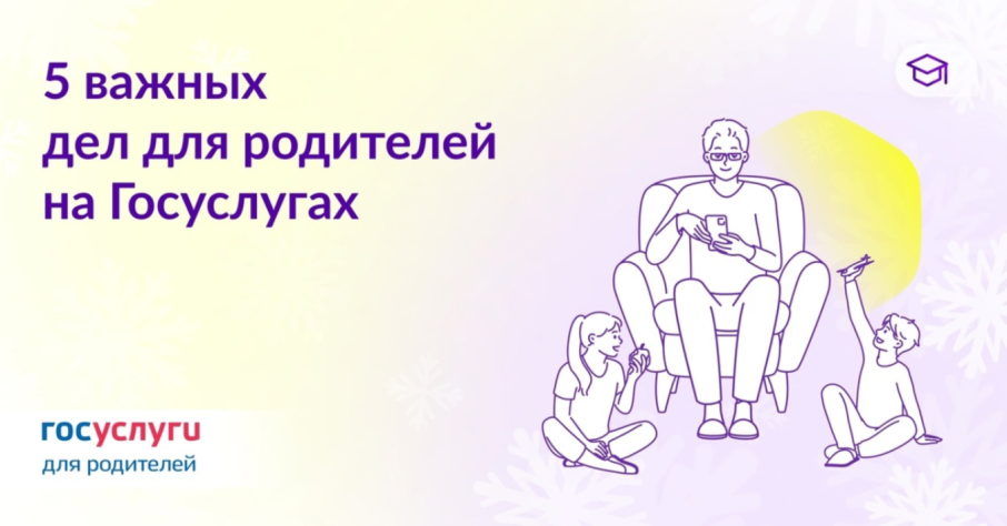 Госуслуги для родителей: полезно, удобно, современно! Госуслуги для родителей: полезно, удобно, современно!.